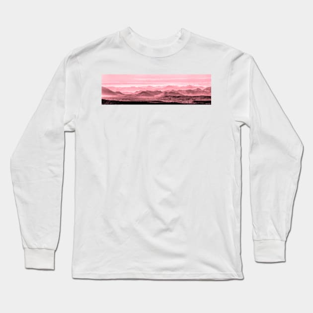 Rouge Hills Of The Tonto Long Sleeve T-Shirt by MCHerdering